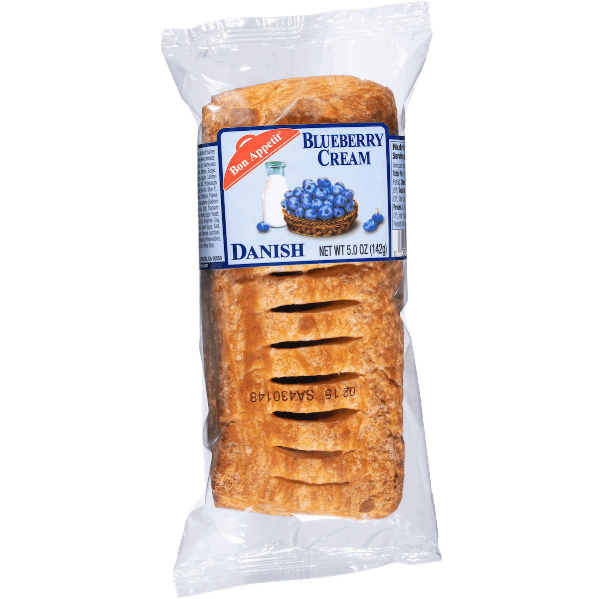 Bon Appetit Blueberry Danish 5oz