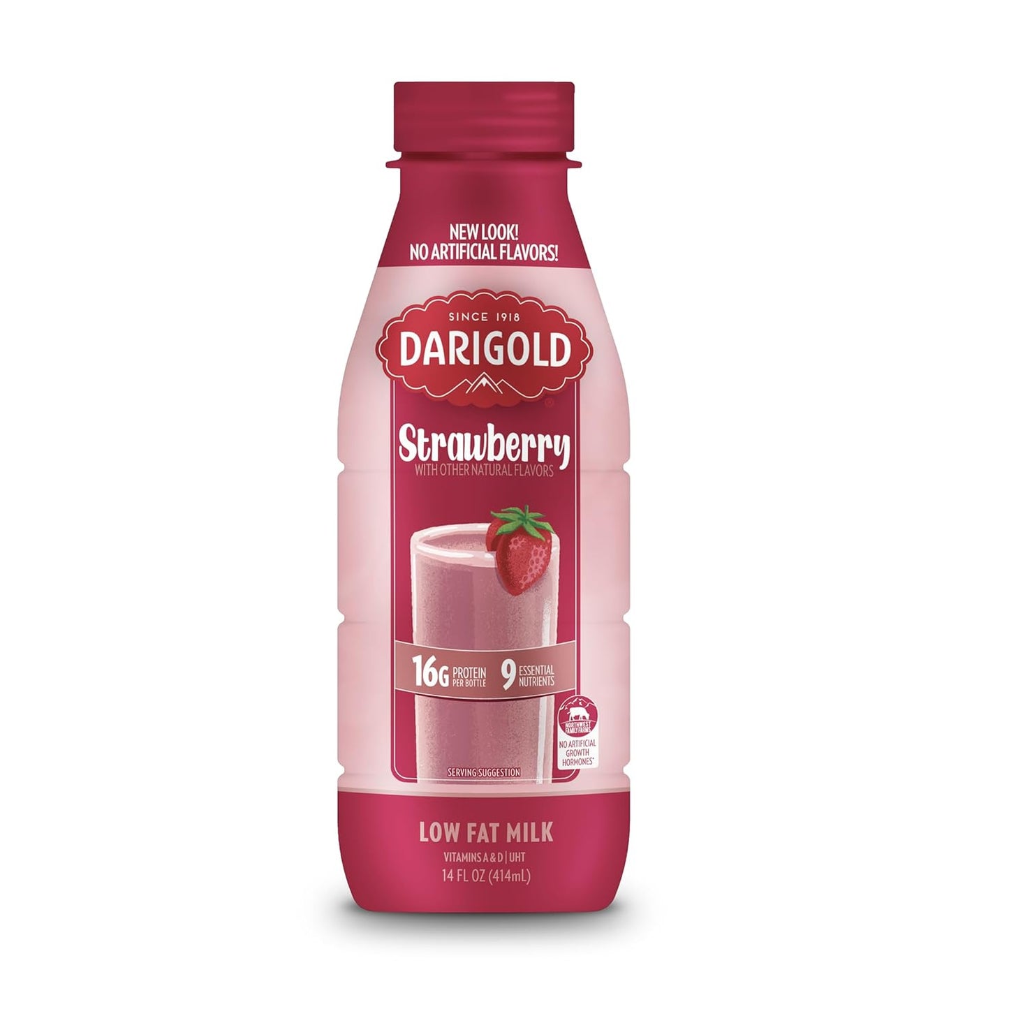 Darigold Strawberry Milk 14oz