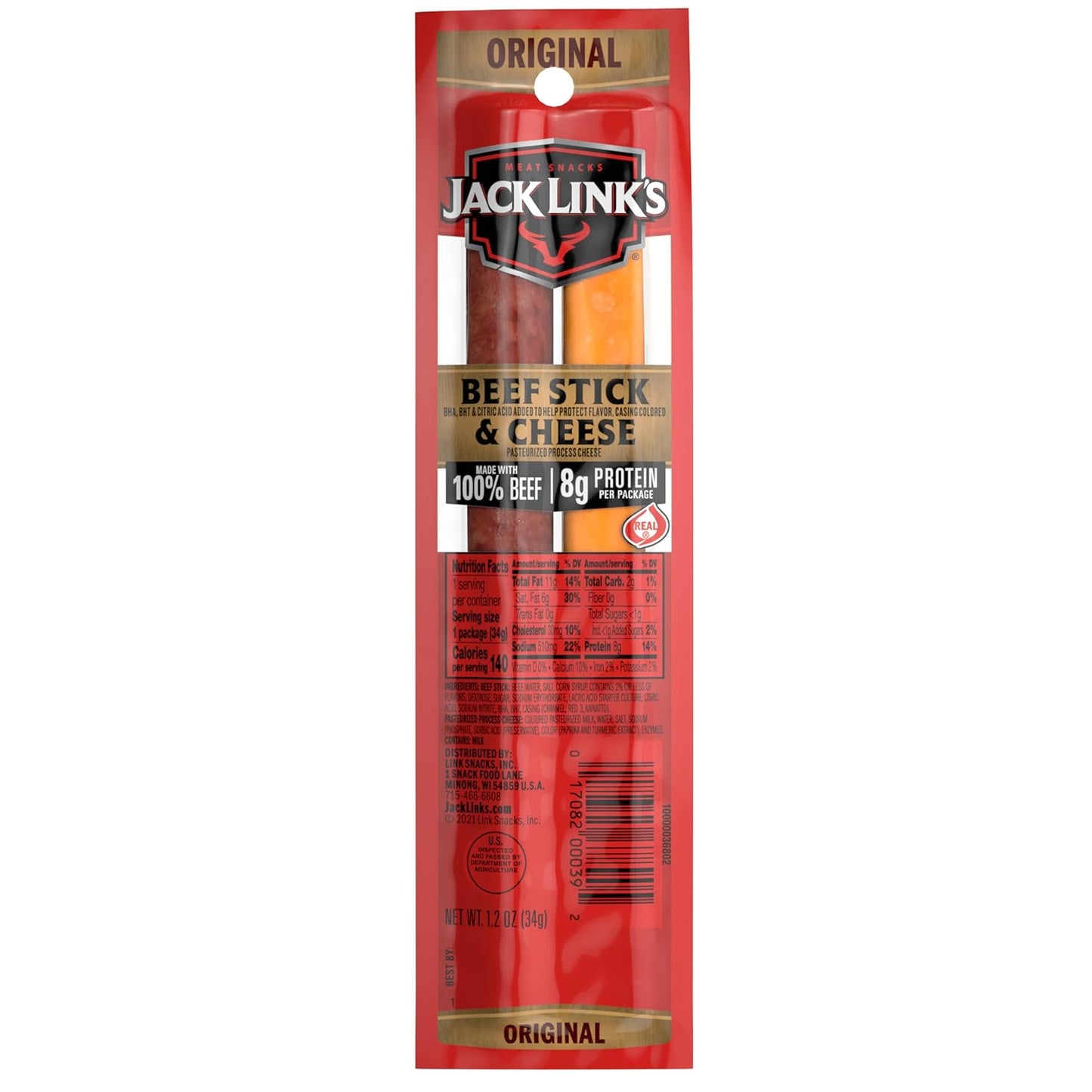 Jack Link's Combo Original Beef & Cheese 1.2oz