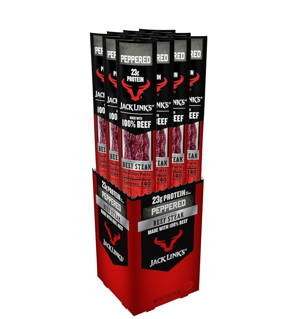 Jack Link's Kippered Steak Peppered 2oz