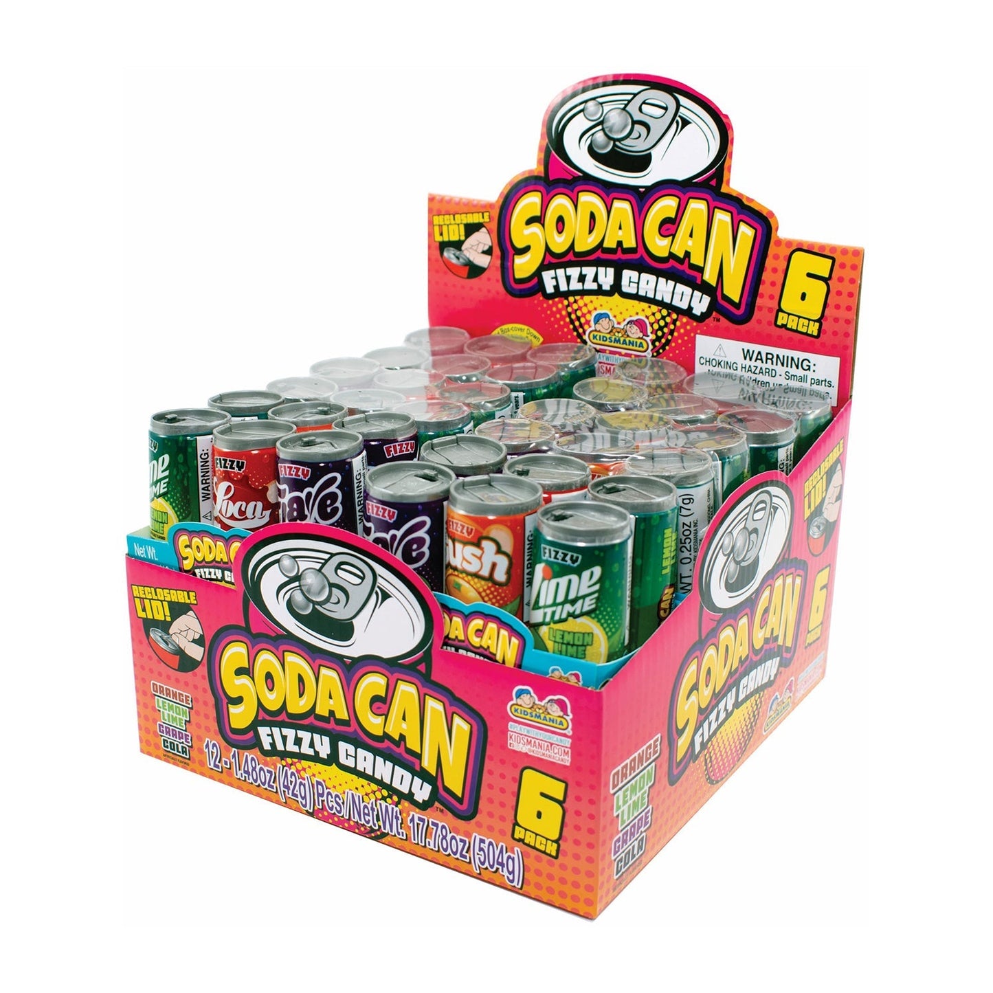 KidsMania Soda Can Toy Candy