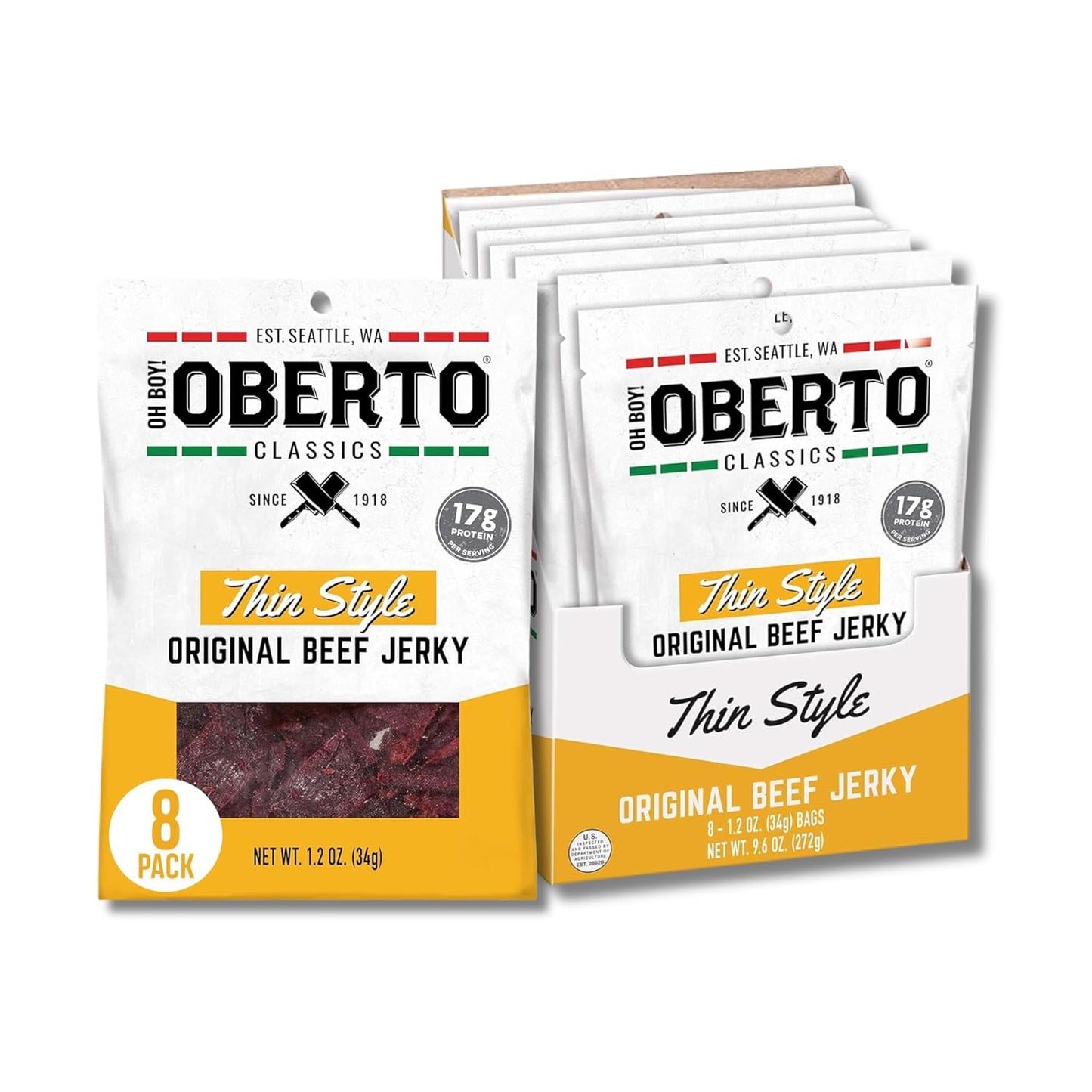 Oberto Original Thin Jerky 1.2oz