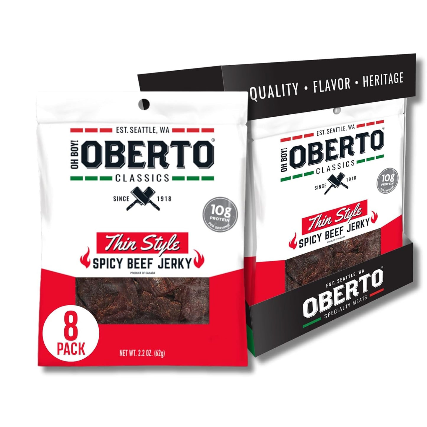 Oberto Thin Style Spicy Jerky 2.2oz