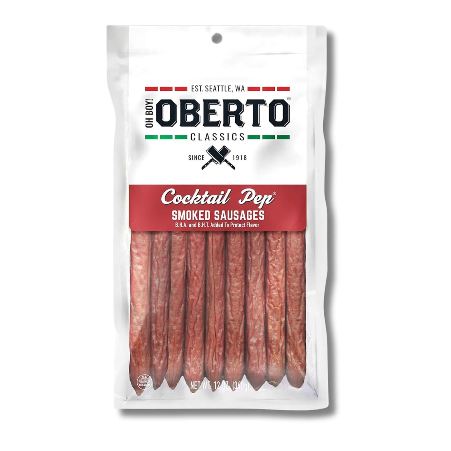 Oberto Cocktail Pepp Sticks 12oz