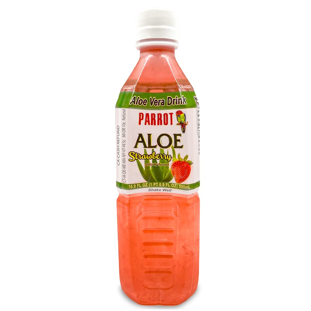 Parrot Aloe Vera Strawberry Drink 16.9fl oz