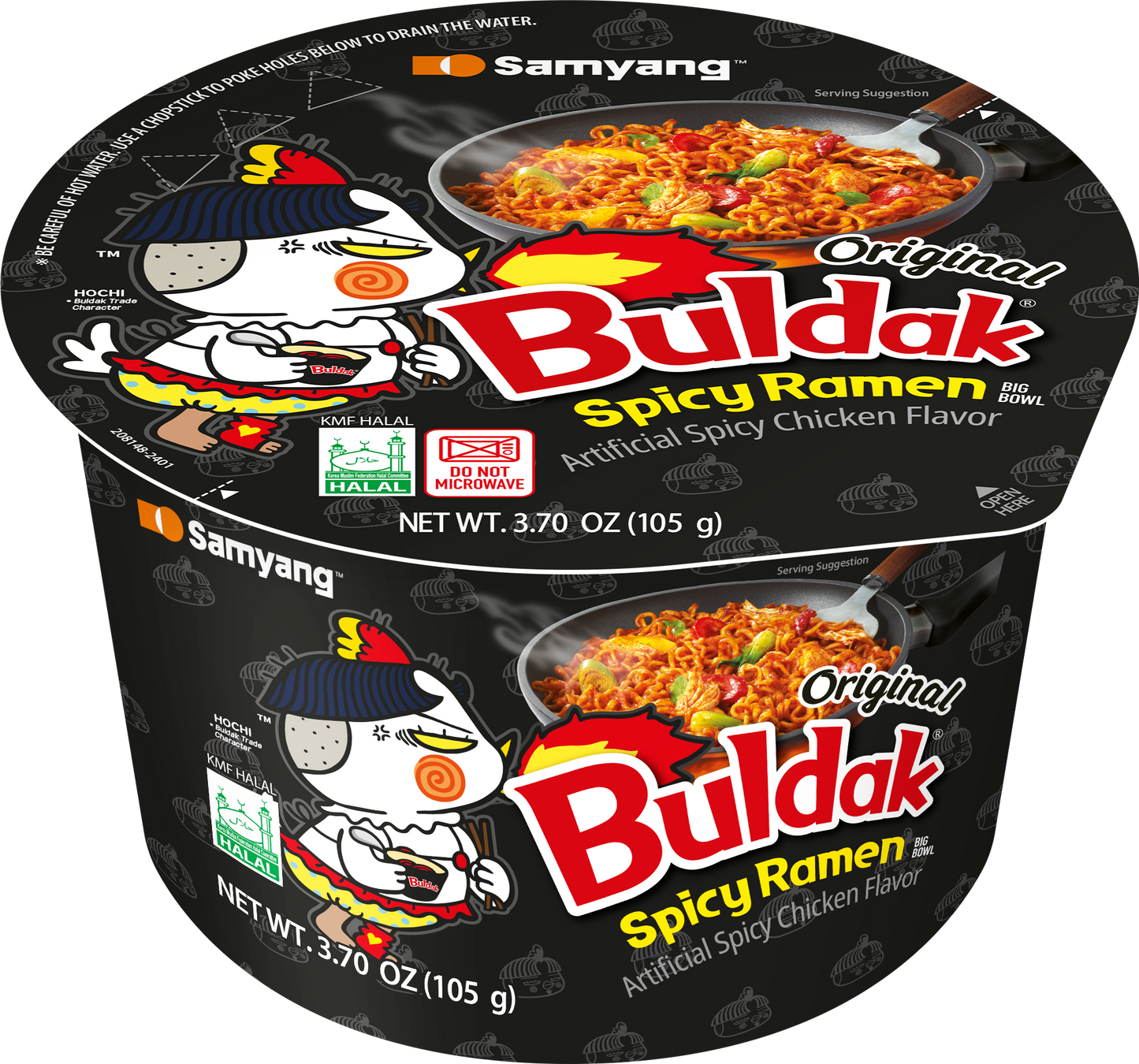 SamYang Original Flavored Ramen Big Bowl