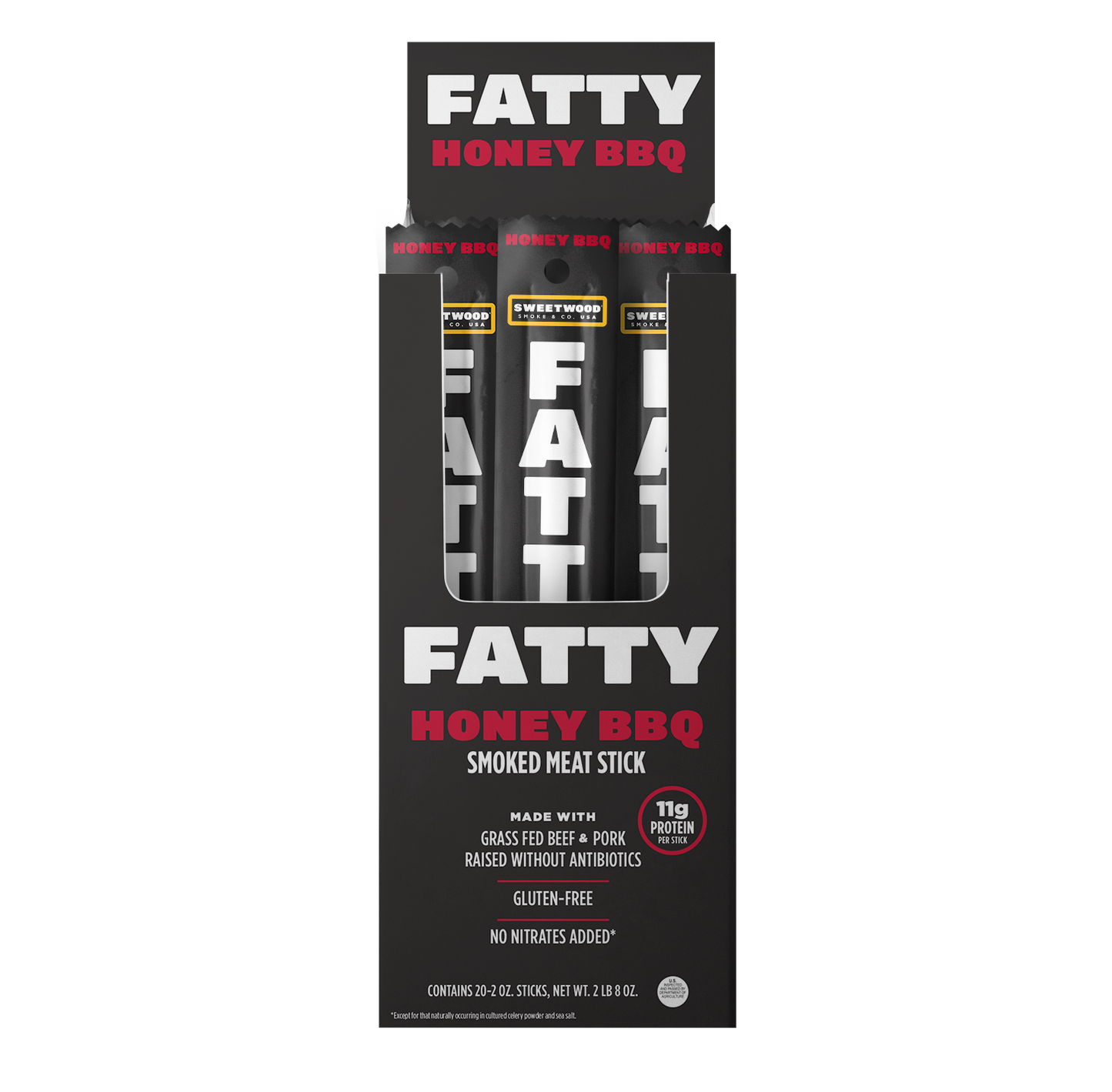 Sweetwood Fatty Honey BBQ Stick 2oz