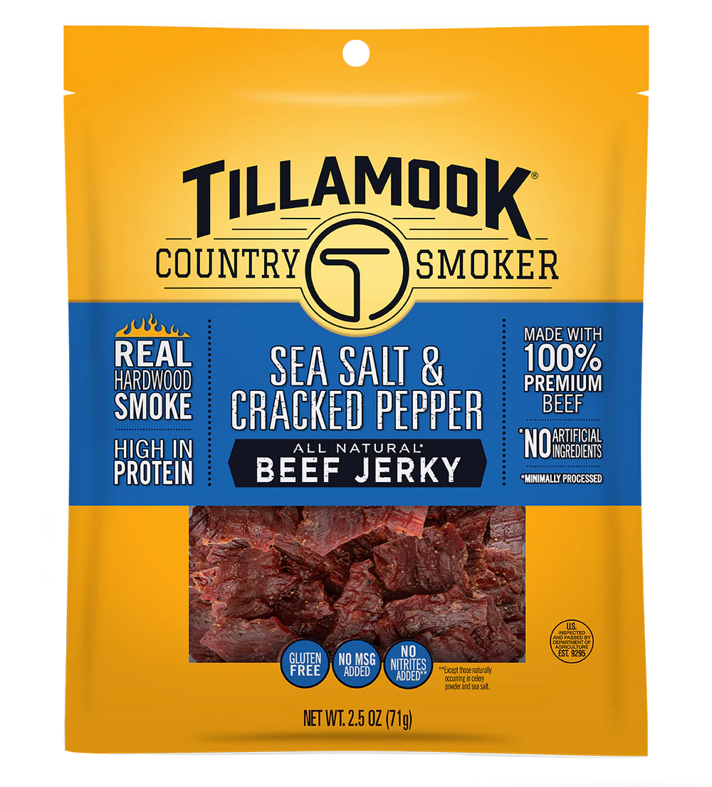 Tillamook Peppered Beef Jerky 2.5oz