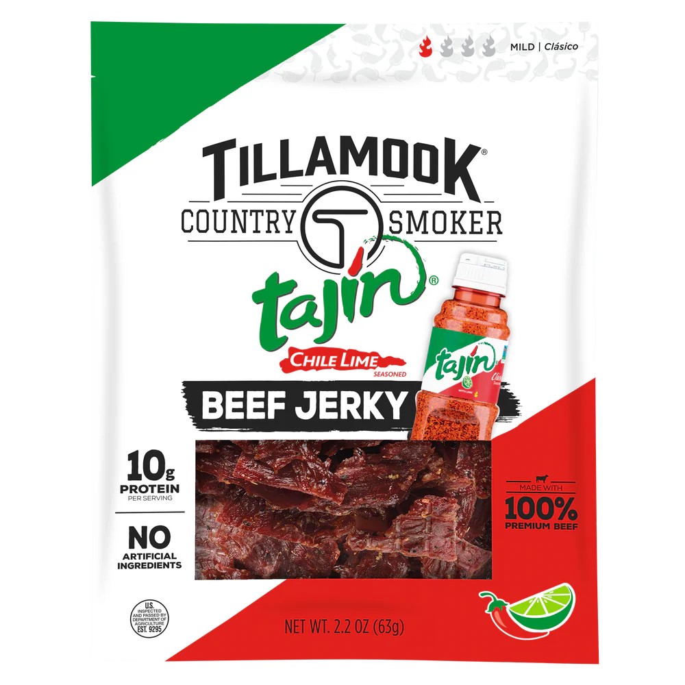 Tillamook Tajin Beef Jerky 2.2oz
