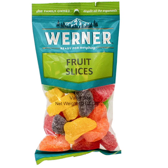 Werner Candy Fruit Slices 10.5oz