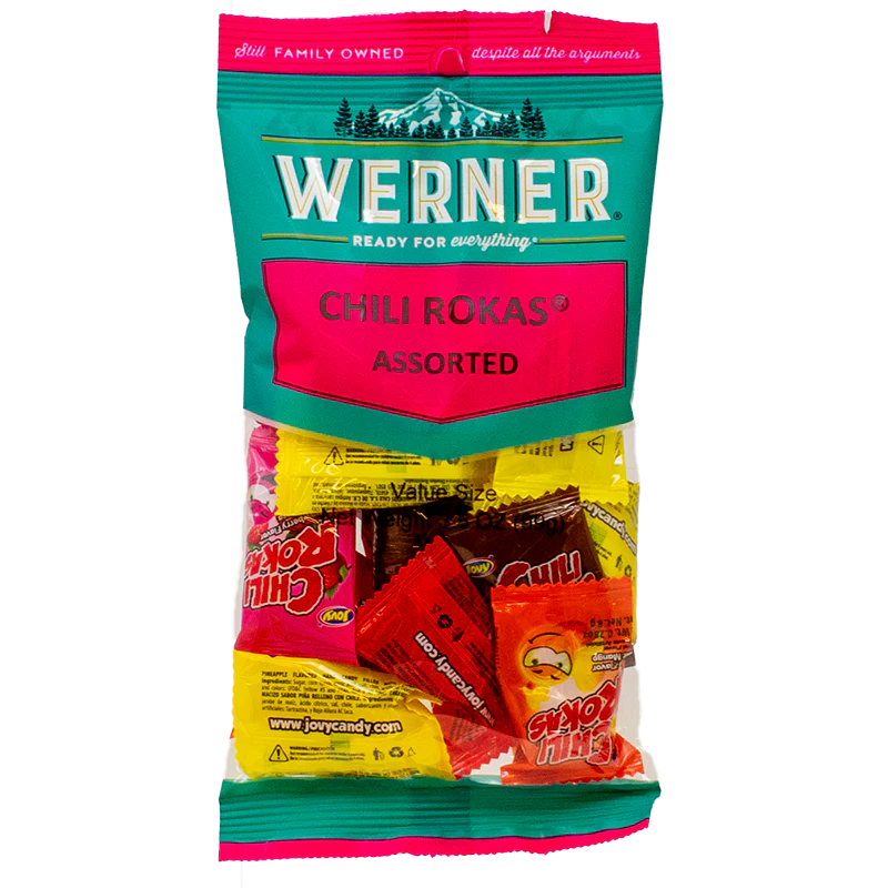 Werner Candy Hispanic Chili Rokas Assorted 3.5oz