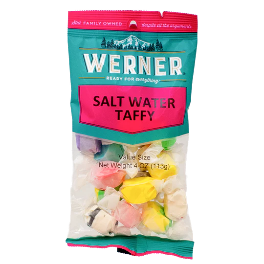 Werner Candy Salt Water Taffy 4oz
