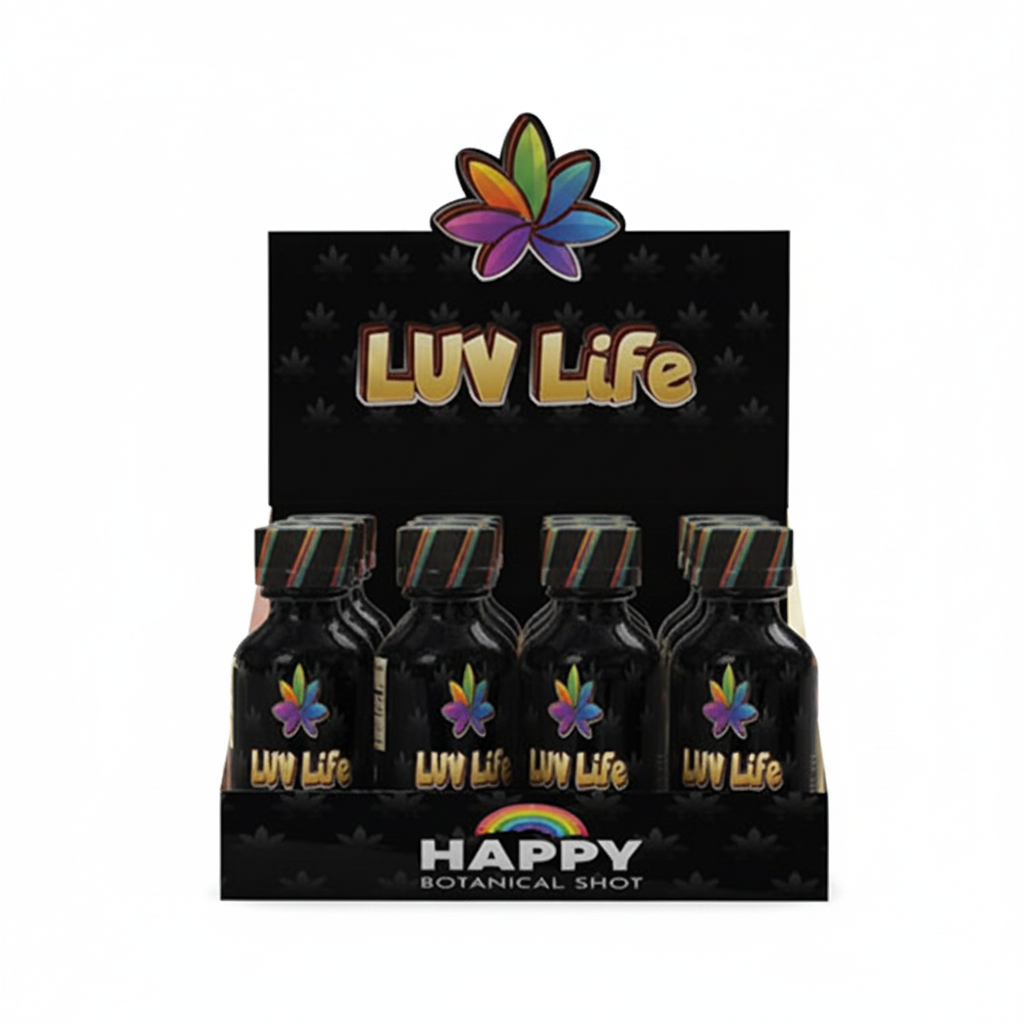 Luv Life Kratom & Kava Shot Bottle