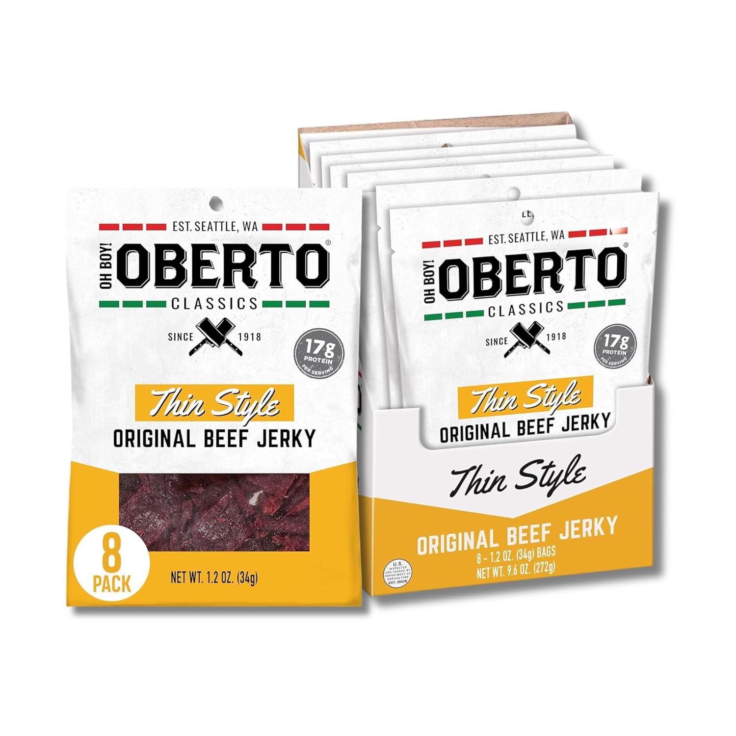 Oberto 1.2oz Thin Jerky
