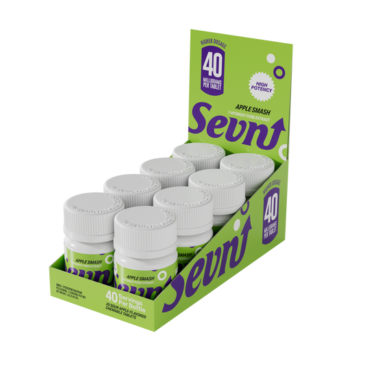 Sevn Hydroxy Apple Smash 40mg-Tab (800mg-Bottle)