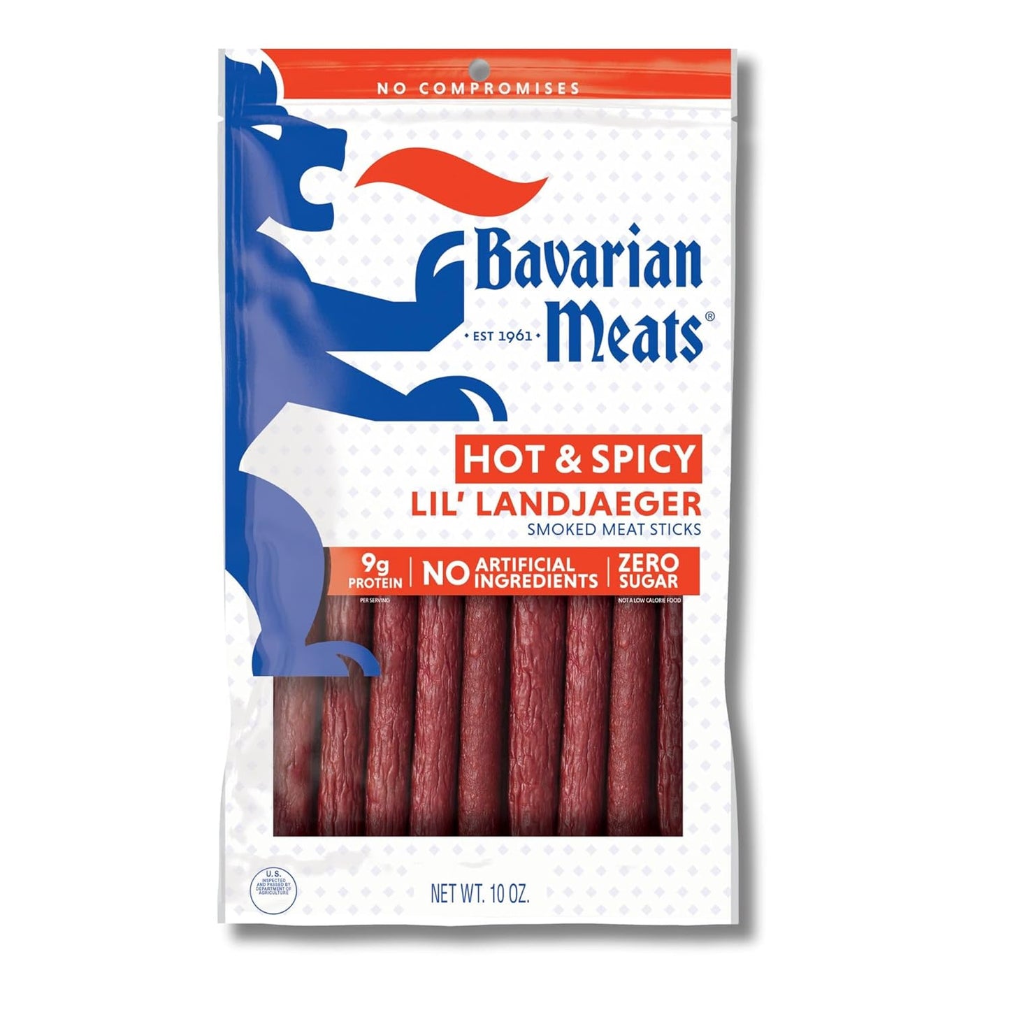 Bavarian Landjaeger Spicy Sticks 10oz