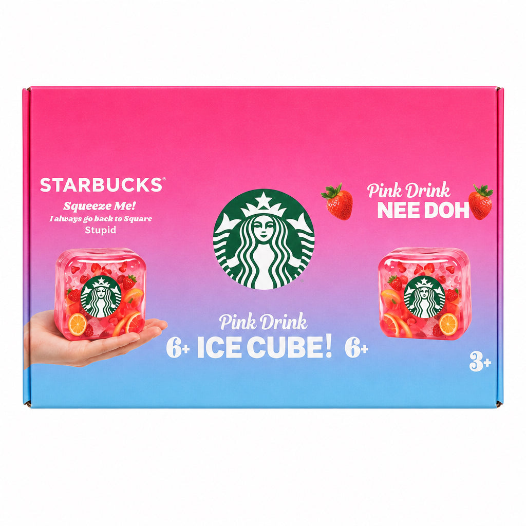 Squishy Starbucks Cube Toy