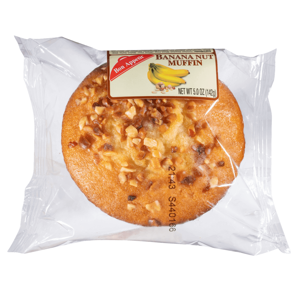 Bon Appetit Banana Nut Muffin 5oz