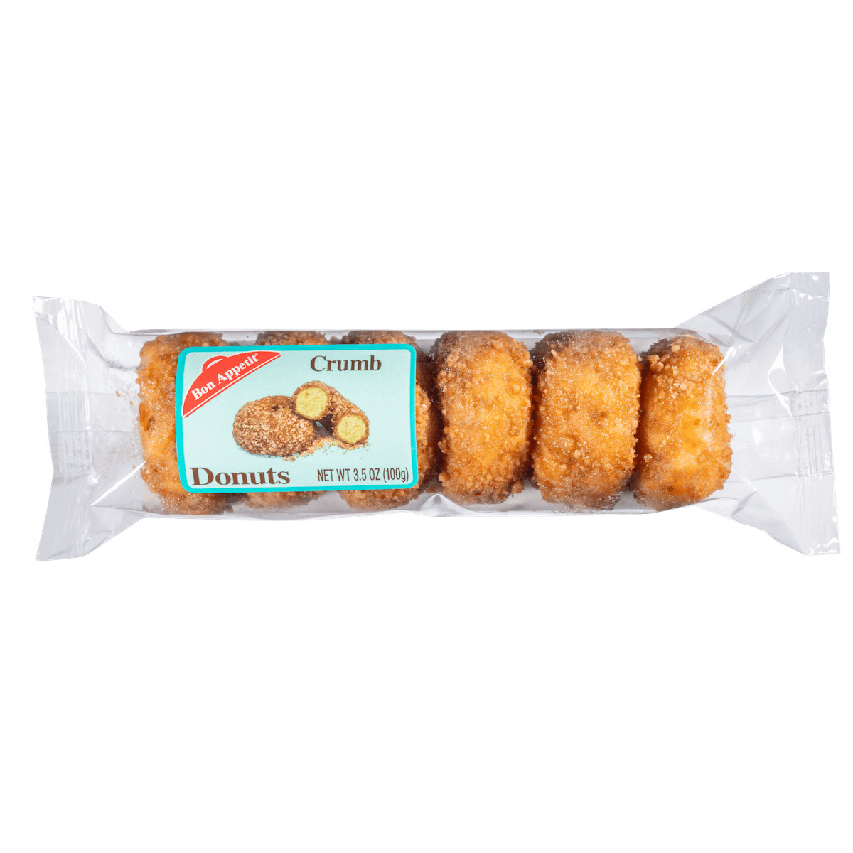 Bon Appetit Crumb Donuts 6pk 3.5oz