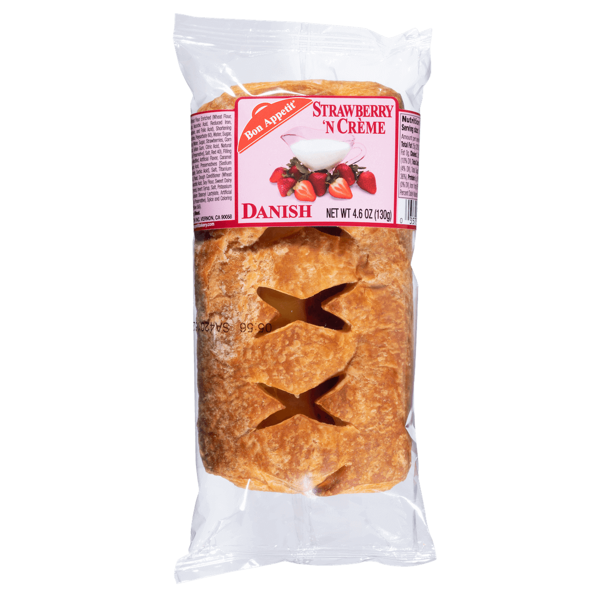 Bon Appetit Strawberry & Creme Danish 5oz