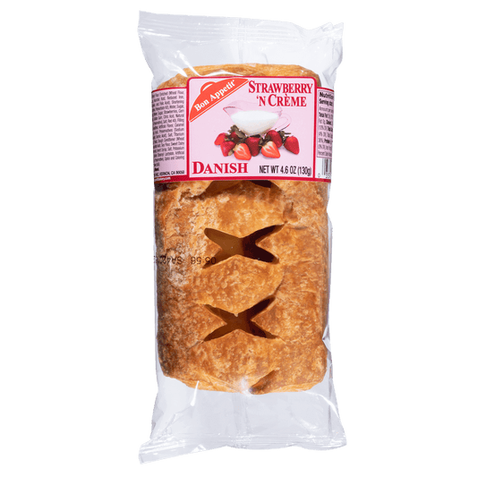 Bon Appetit Strawberry & Creme Danish 5oz