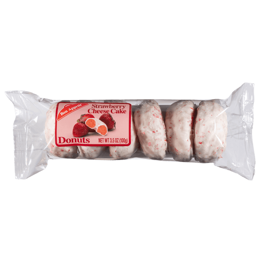 Bon Appetit Strawberry Cheese Cake Donuts 6pk 3.5oz