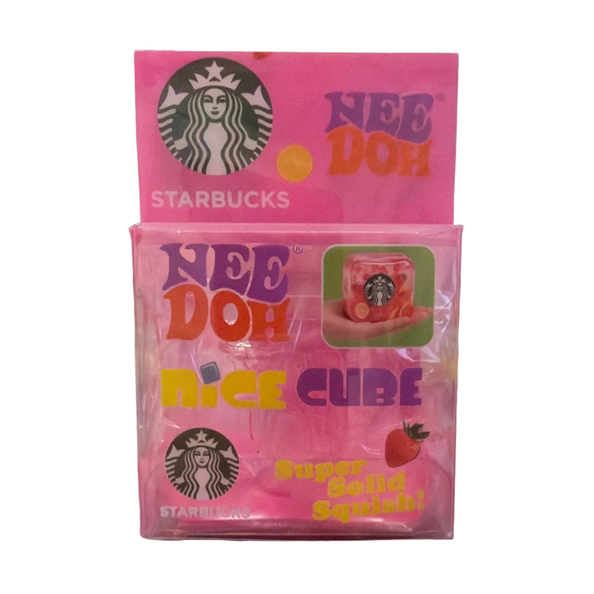Squishy Starbucks Cube Toy