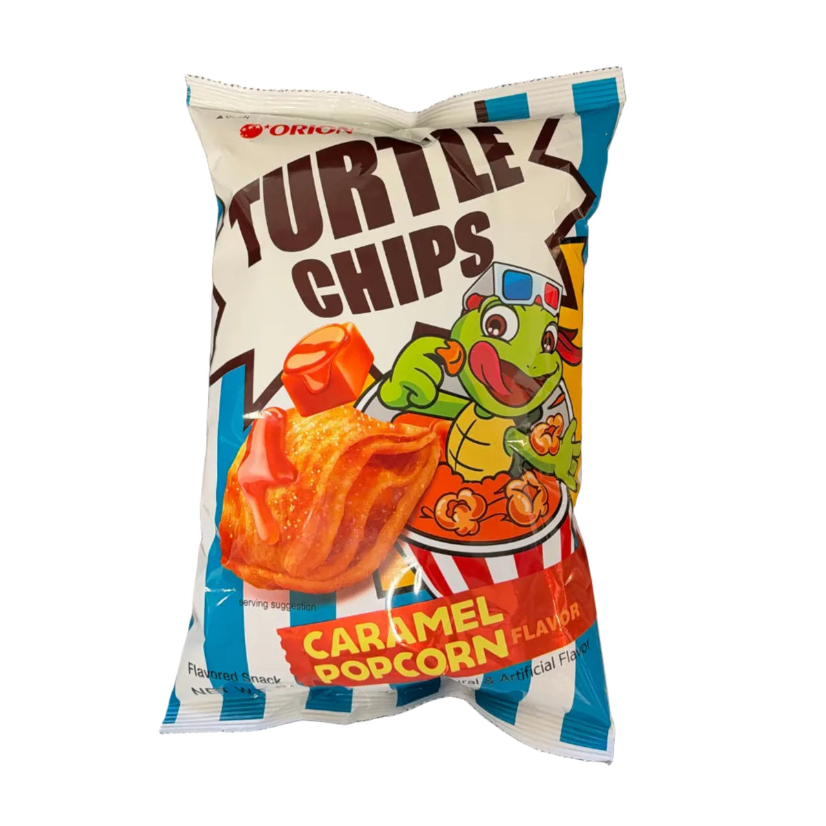 Turtle Chips Caramel Popcorn Flavor 160g