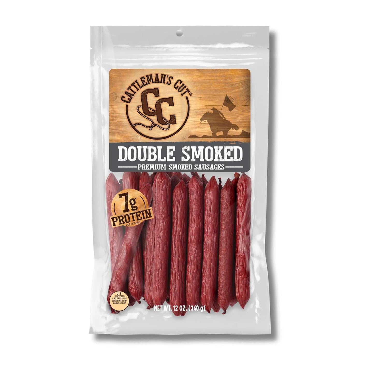 Cattleman's Cut Double Smoked Sausages 12oz