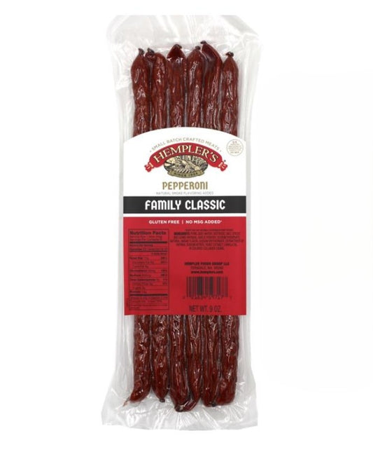 Hempler's Classic Pepperoni Sticks 9oz