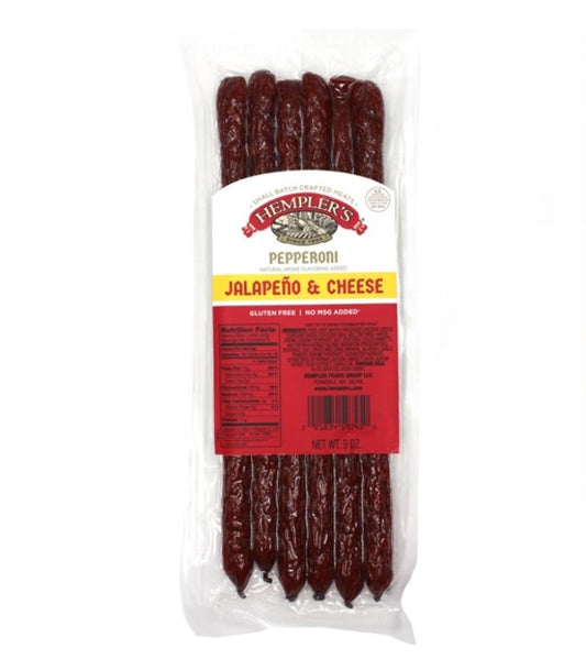 Hemplers Pepperoni w/ Jalapeno & Cheese 9oz