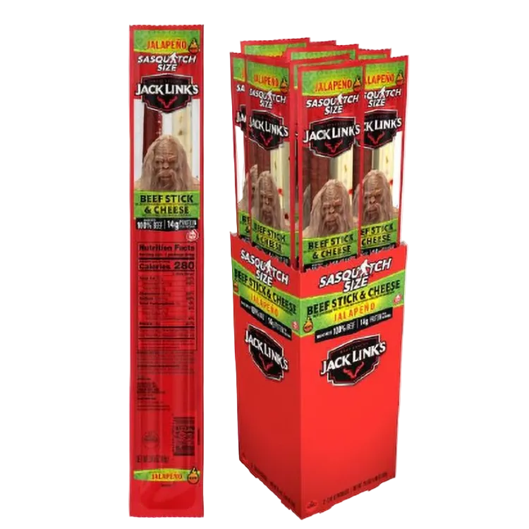Jack Link's Sasquatch Combo Jalapeno & Cheese 2.45oz
