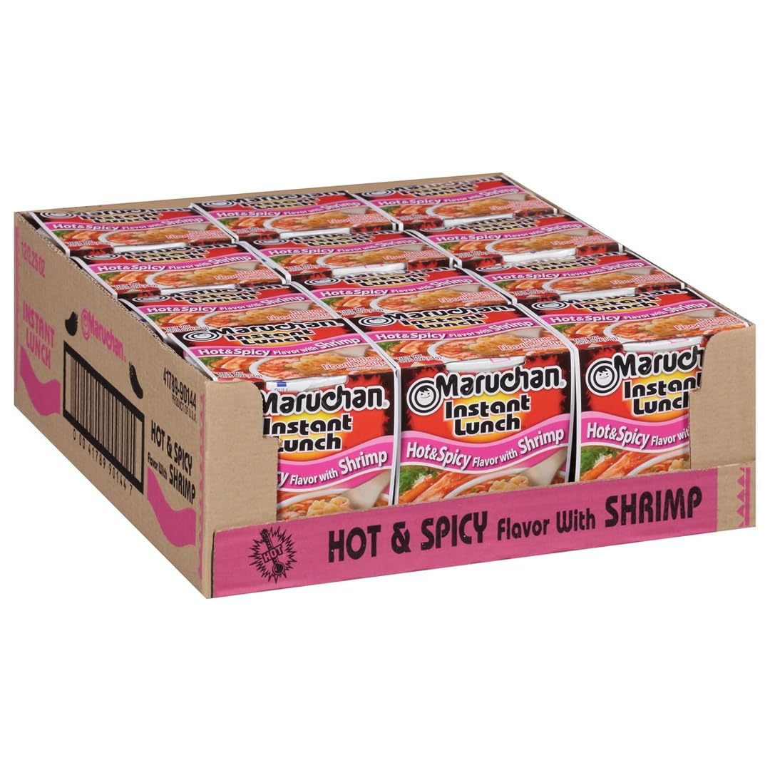 Maruchan Hot & Spicy Shrimp Flavor Cup Noodles 2.25oz