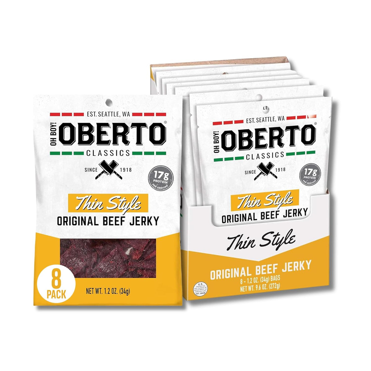 Oberto Original Thin Jerky 1.2oz