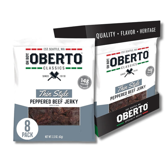 Oberto Peppered Jerky 2.2oz
