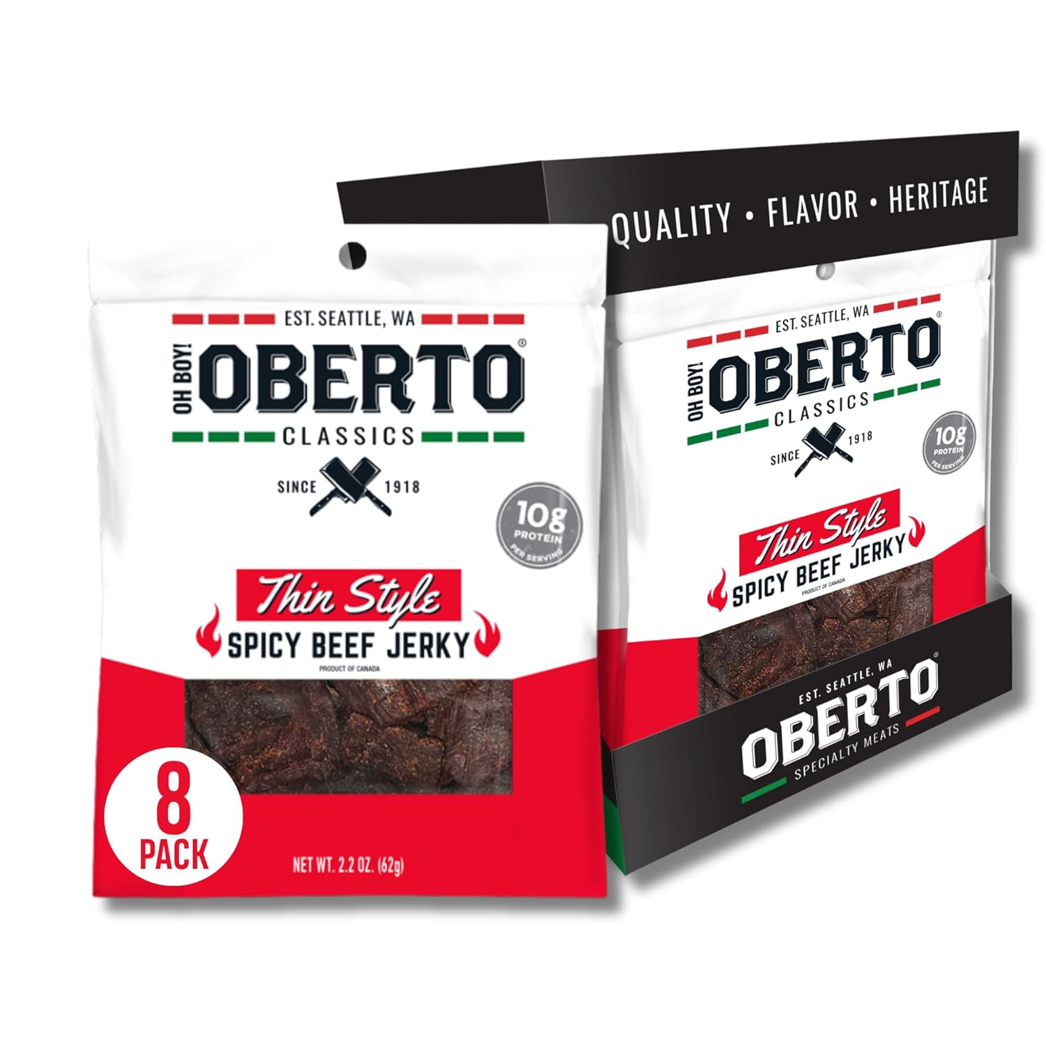 Oberto Thin Style Spicy Jerky 2.2oz