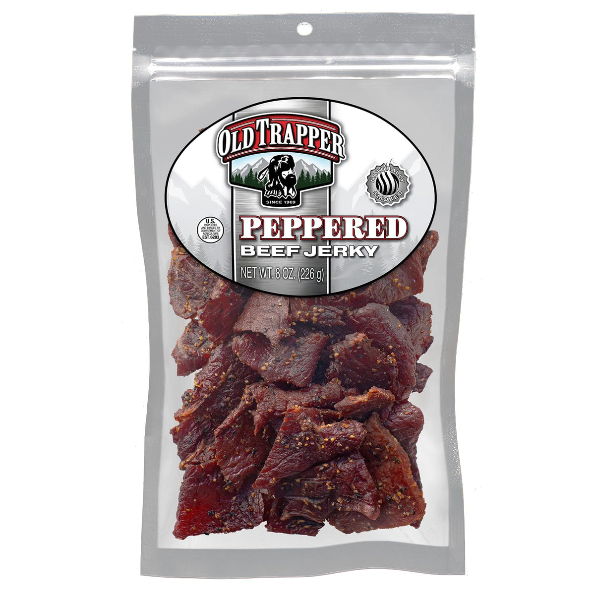 Old Trapper Peppered Beef Jerky 10oz
