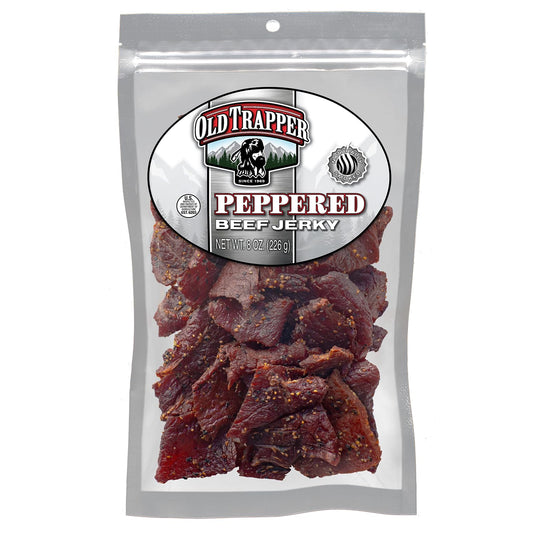 Old Trapper Peppered Beef Jerky 10oz