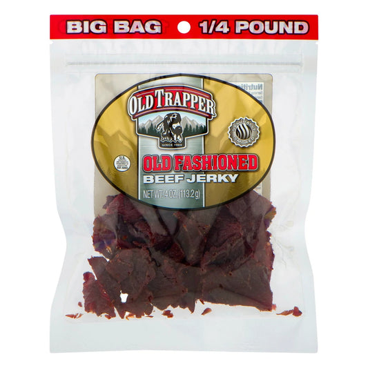 Old Trapper Old Fashioned Beef Jerky 4oz