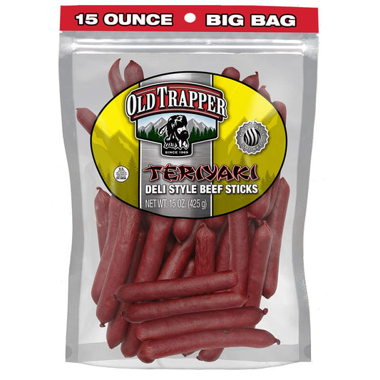 Old Trapper Deli Sticks Teriyaki 15oz