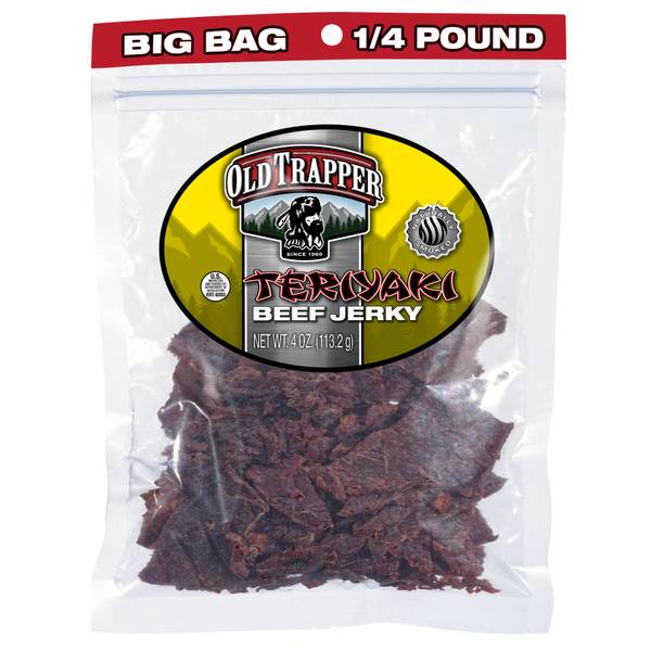 Old Trapper Teriyaki Beef Jerky 4oz