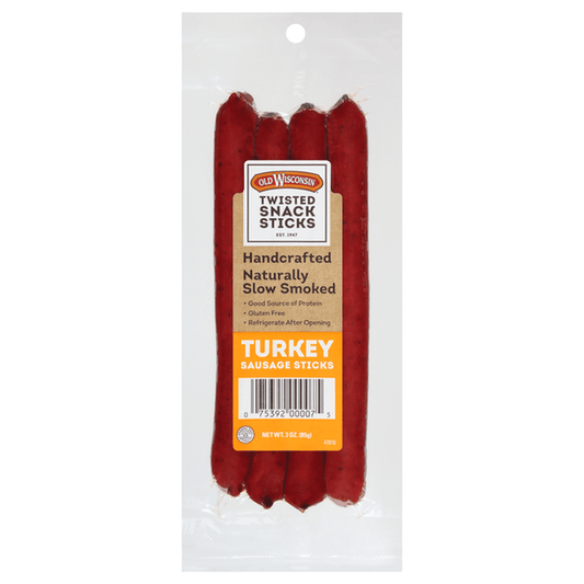 Old Wisconsin Turkey Sausage Sticks 3oz
