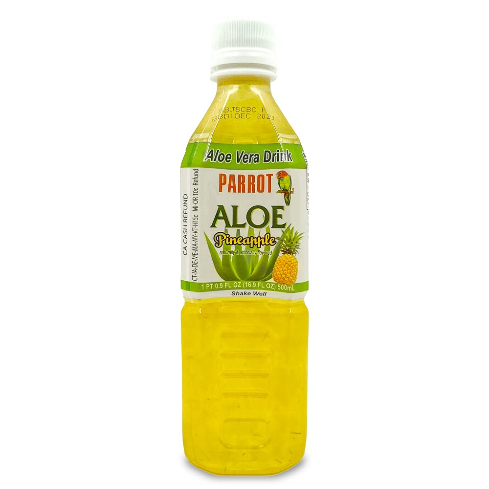 Parrot Aloe Vera Pineapple Drink 16.9fl oz