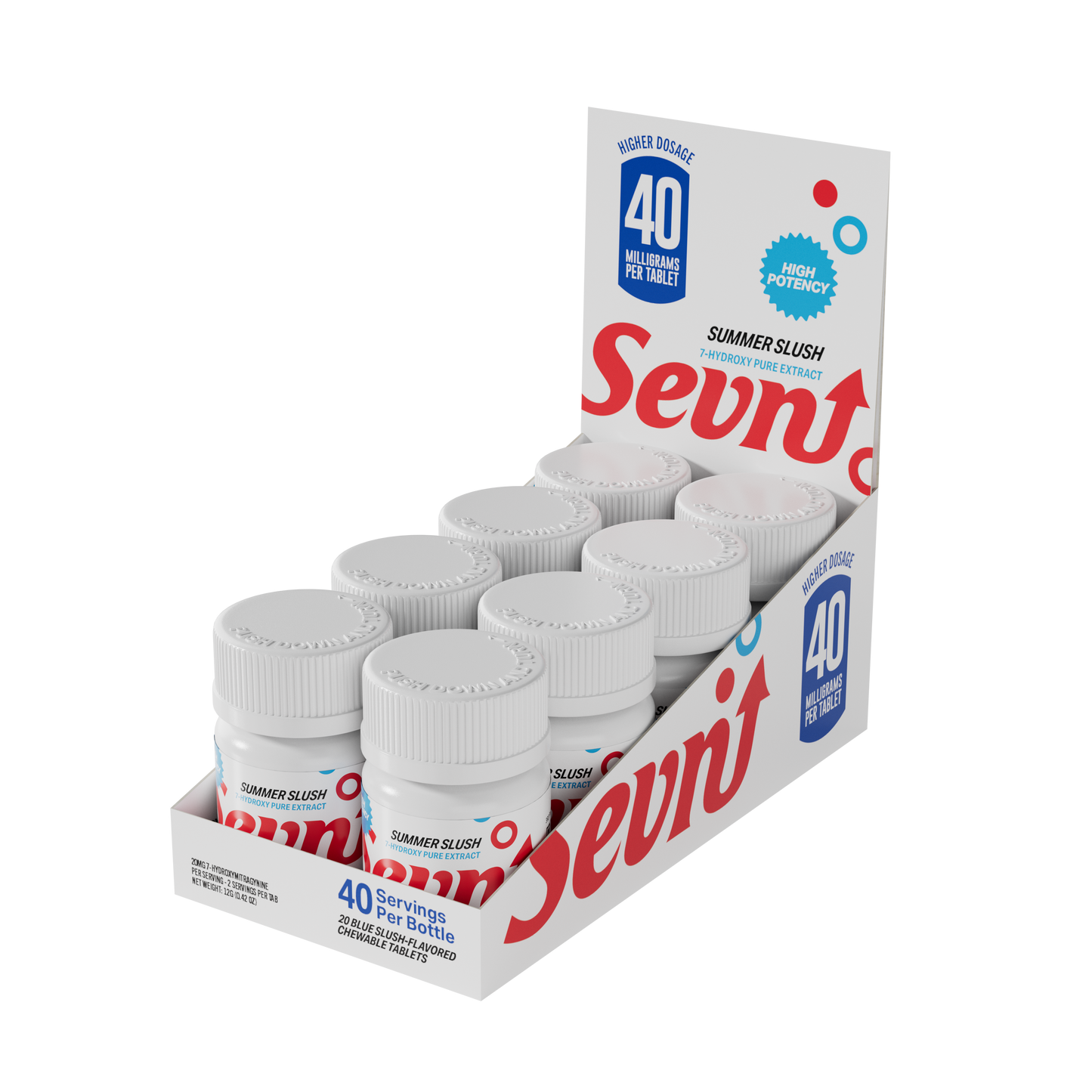 Sevn Hydroxy Summer Slush 40mg-Tab (800mg-Bottle)