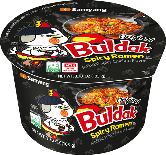 SamYang Original Flavored Ramen Big Bowl