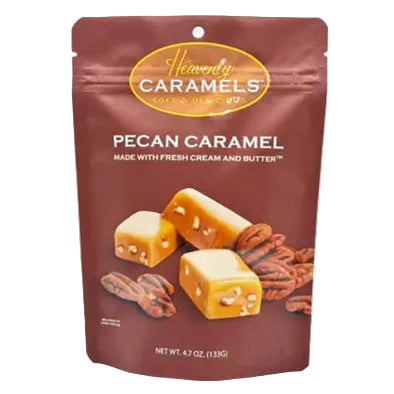 Cassis Heavenly Peacan Caramels 4oz