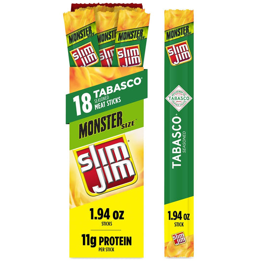 Slim Jim Monster Tabasco Stick 1.94oz