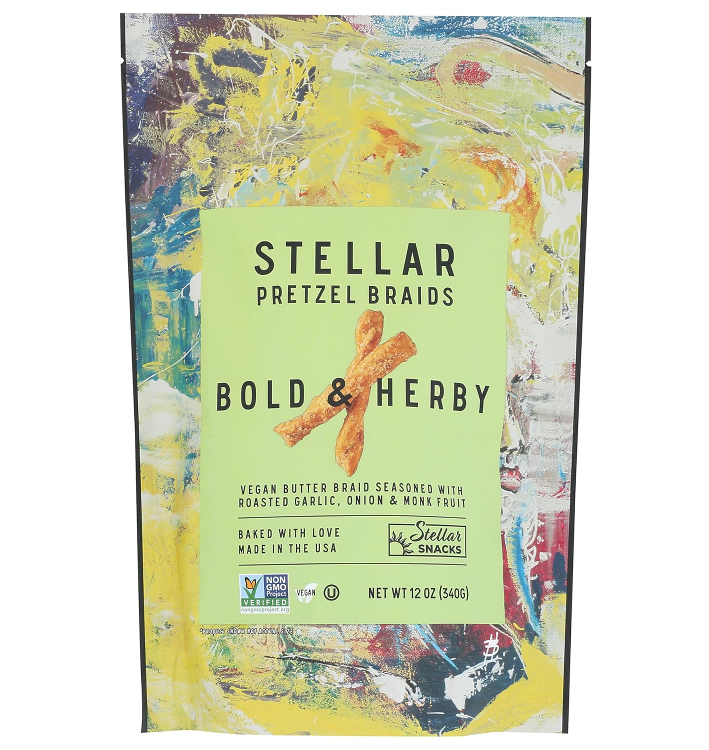 Stellar Bold & Herby Pretzels 12oz