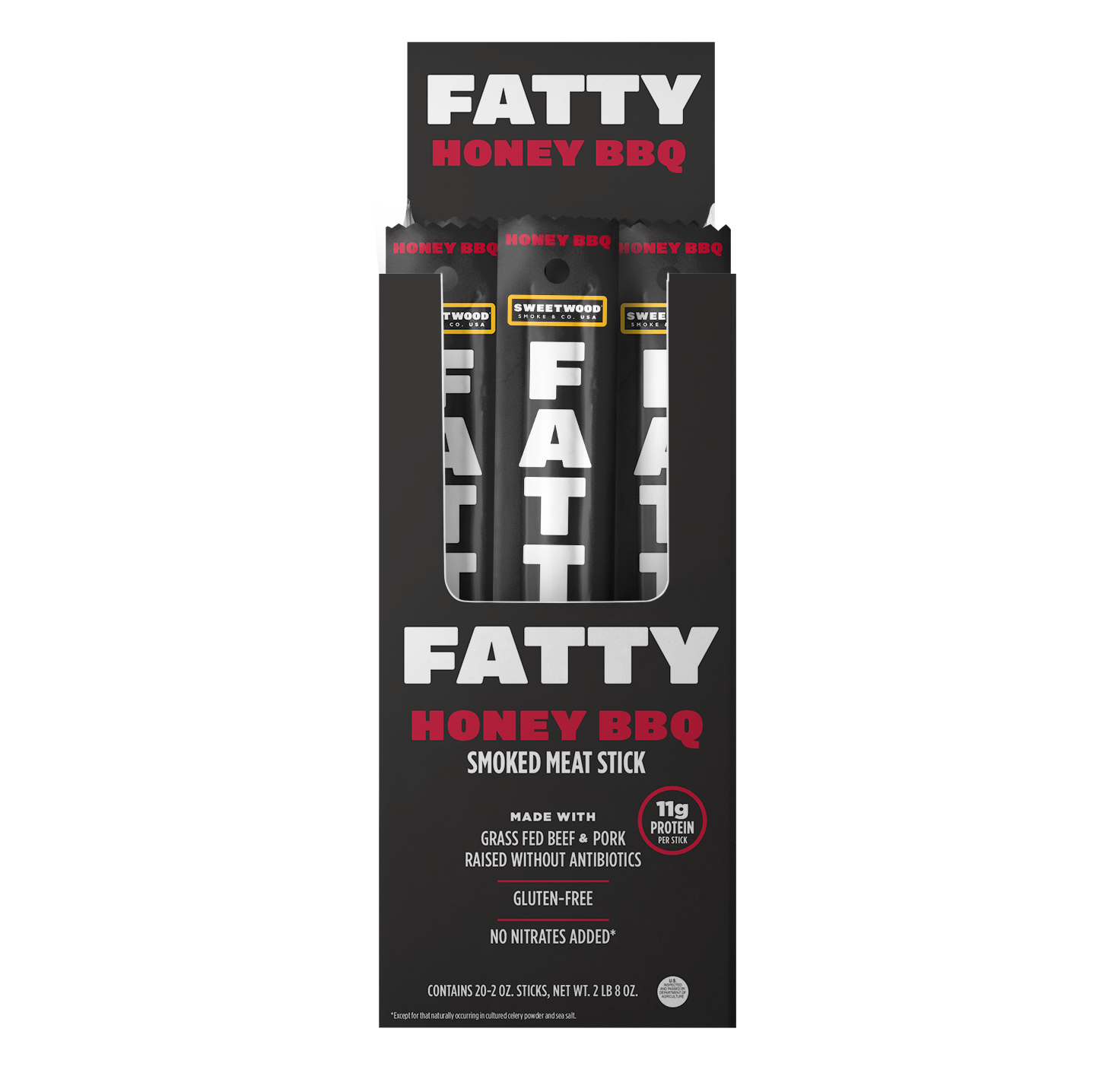 Sweetwood Fatty Honey BBQ Stick 2oz