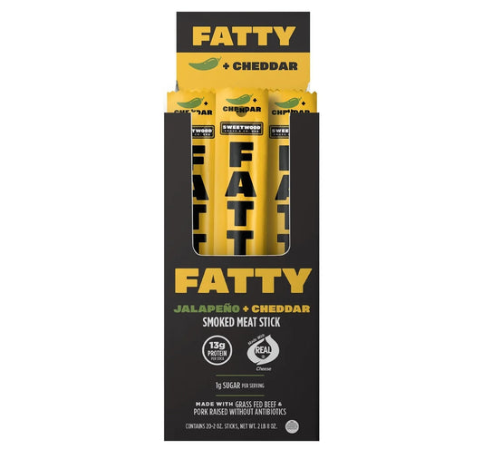 Sweetwood Fatty Jalapeno & Cheddar Stick 2oz